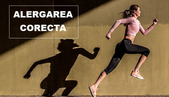 alergarea corecta