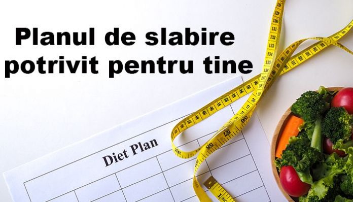planul de slabire potrivit