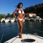 Nicoleta Luciu tine regim si in vacanta! 2