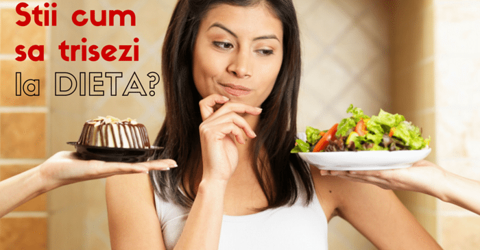 Invata cum sa trisezi cand esti la dieta, dar sa continui sa slabesti