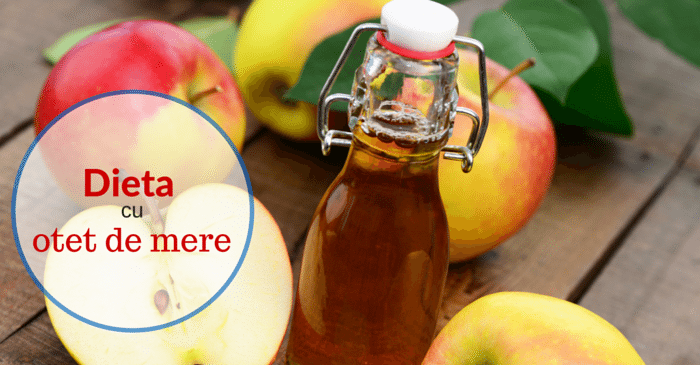 Dieta cu otet de mere te poate ajuta sa ai silueta perfecta