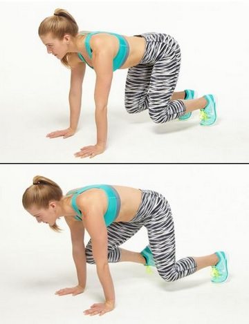 Exercitii abdomen - muschii abdominali inferiori