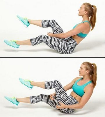 Exercitii abdomen - muschii abdominali inferiori