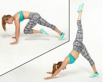 Exercitii abdomen - muschii abdominali superiori si inferiori