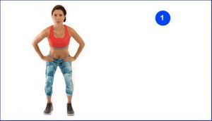 8 exercitii pentru fesieri 18 genuflexiune sumo