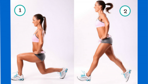 9 cele mai bune exercitii pentru slabit 4 fandare cu saritura