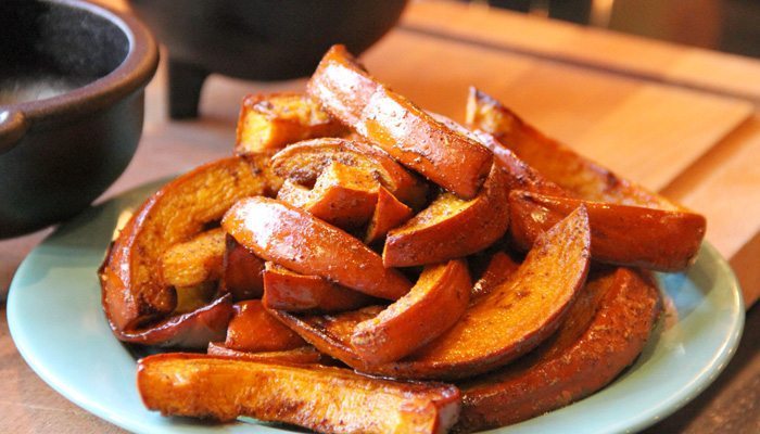 Dovleac la cuptor cu scortisoara 1 dovleac la cuptor cu scortisoara