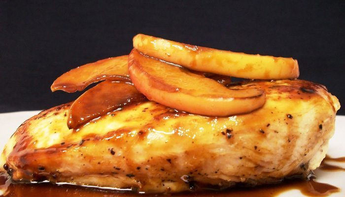 Reteta de pui cu mere 1 pui cu mere