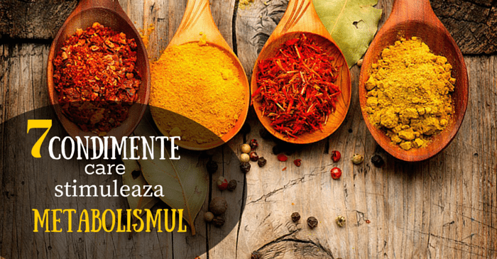 7 condimente care stimuleaza metabolismul