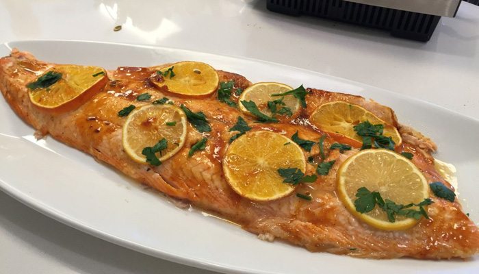 file de somon cu citrice