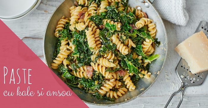 paste cu kale si ansoa