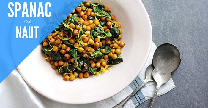 spanac cu naut