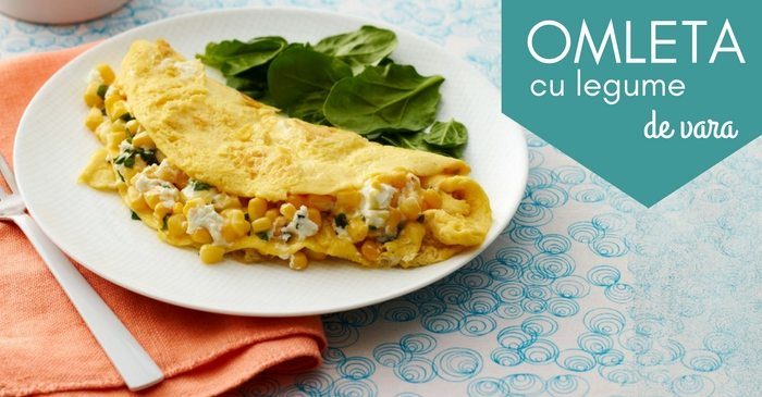 omleta cu legume de vara