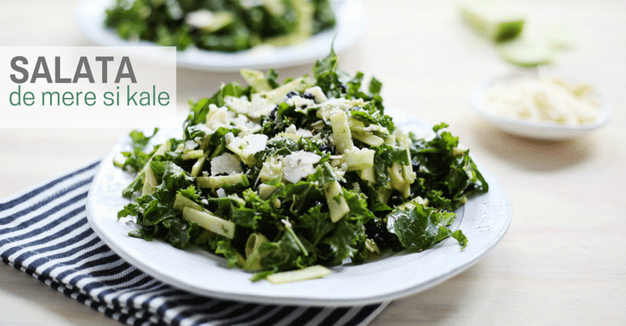 salata de varza kale si mere