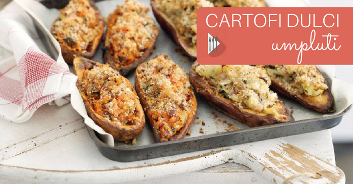 cartofi dulci umpluti