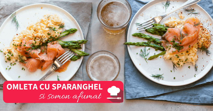 omleta cu sparanghel