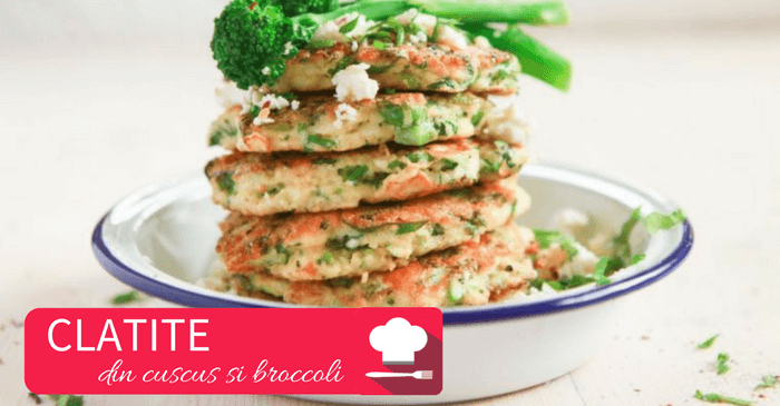 clatite din cuscus si broccoli