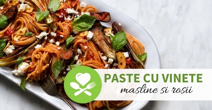 paste cu rosii si vinete