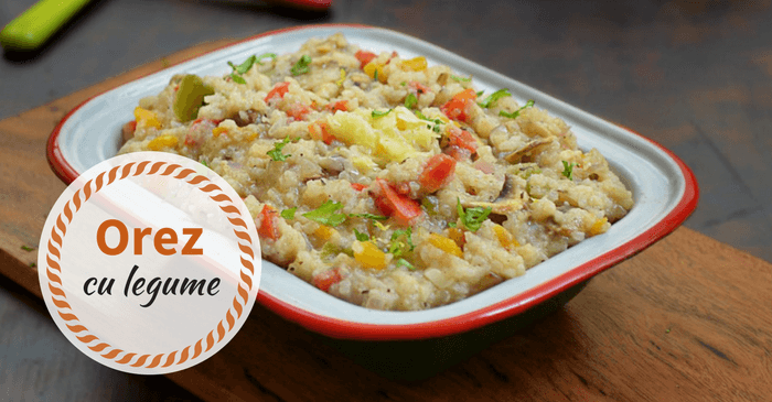 Reteta usoara de orez cu legume 1 orez cu legume