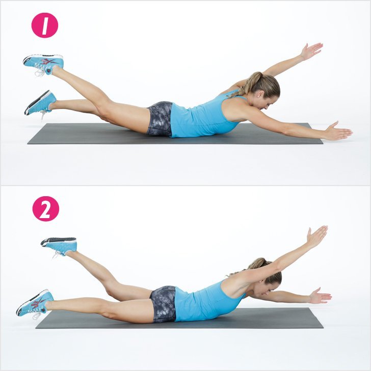 Scapa de surplusul de grasime din zona axilei cu aceste 8 exercitii Pilates 7 surplusul de grasime din zona axilei