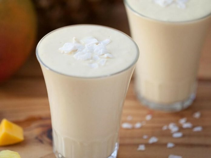 Pina Colada - un shake de proteine Pina Colada - un shake de proteine