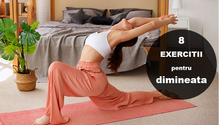 8 exercitii pe care ar trebui sa le faci imediat cum te dai jos din pat dimineata