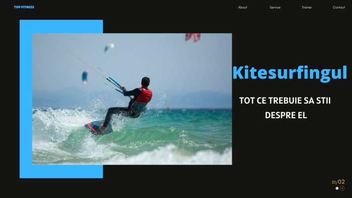 kitesurfing
