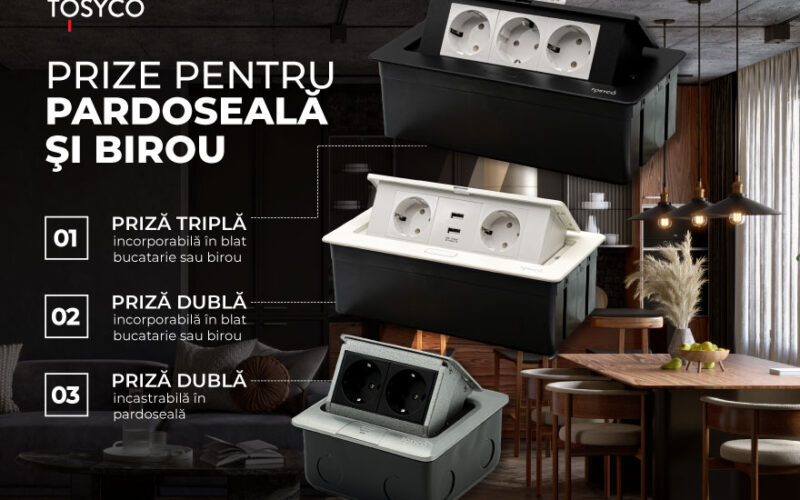Optimizează-ți spațiul cu soluțiile inovatoare de la Tosyco